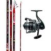 Kolpo Combo Trota Lago Big Trout 4,00 m + Mulinello Aria 3000 con Nylon Pesca Bombarda Tremarella Piombino