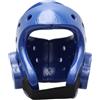 SWOOMEY Caschetto da Taekwondo in Eva Blu Design Leggero e Comodo, Protezione Spessa e Ventilazione Auricolare, per Allenamento Sparring Kickboxing