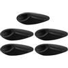 SWOOMEY Clip Passacavo Telaio Bici Integrato 5 Pezzi in Fibra di Nylon Nero