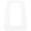 BESTOYARD Nastro Protettivo Bianco in Pvc per Base Pinna da Surf Adesione Sicura e Flessibile, Protezione Contro Danni per Tavole da Paddle e Kayak