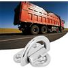 Generic Anello di Ancoraggio Marine Pad Eye D per Barche Soluzione di Stivaggio in Acciaio Inossidabile Super Lucidato