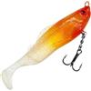 ZMdooreasy Esca morbida resistente ai morsi, 12,5 cm, 26 g, pesata (arancione)