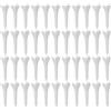 PLAFOPE 50 Pezzi Tee da Golf in Plastica, Picchetti da Golf, 4 Punte, Bianco, per Pratica Indoor, per Tutti i Golfisti e Uomini