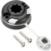 LUKMNGCB Base di Montaggio for portacanna in Nylon 10/20 Pezzi, Accessorio per SUP Kayak