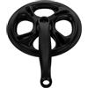 SWOOMEY Guarnitura Monovelocità per Bicicletta 42 Denti Nero | Acciaio al Carbonio, Copertura Doppia Catena, per Mountain Bike e Road Bike