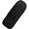 HYTROVE Custodia per Torcia da Esterno Clip Rotante in Nylon Nero