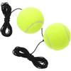 SWOOMEY Dispositivo Portatile 2 Pezzi in Fibra Chimica Palla da Tennis con Corda Elastica per Migliorare i Tempi di Reazione per Allenamento Durante la Pratica Individuale