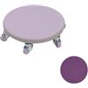 FytStycale Disco Fitness Scorrevole Disco Allenamento Disco Core Disco Esercizi Base a con Cuscino Seduta Incluso per Addominali Scivolamenti Allenamento Total, Array, Viola