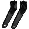 AKOOSY Chiave per Valvole Aria per Kayak e Gommone 2 Pezzi ABS | Nero, Design Ispessito Riutilizzabile, per Kayak e Zattere Fluviali, Accessorio per Pesca