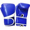 Horett da Sacco da Boxe Sacco Boxe per Bambini in Pelle PU Blocco Pollice Traspirante Supporto per il Polso del Palmo con Imbottitura in Schiuma Spessa (Blu)