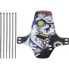 SHERCHPRY Parafanghi Bici in Plastica Nera Design Creativo, Resistenti all'Usura e Deformazione, per Mountain Bike e Bici da Strada, Protezione per Uso Outdoor