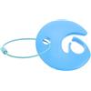Luxshiny Clip per Disco Sportivo Compatta in PE Blu, Maneggevole