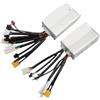 Generic for TEVERUN Controller Brushless 48V 23A for 2024 Lama Mini Versione A Doppio Motore Scooter Elettrico Onda Sinusoidale Parti del Controller(23A Controller AB)