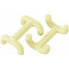 Harilla Manubrio Manubrio Pesetto Pesi Attrezzo Allenamento Silicone Ghisa Magnetico Presa Sicura Comoda Peso 2kg Adatto per, Giallo Oca Tenero, 1kg 2 Consigliato Per Principianti