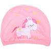 HAKIDZEL Cuffia da Nuoto per Design Cartoon in Nylon Rosa, Resistente ed Elastica, per Vacanze Estive e Nuoto Confortevole