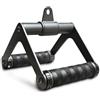 VEXALIFORM Barra LAT Machine Maniglia a Doppia D Attacco for Fila di Cavi Rotante a 360 Gradi for Macchina for in Gomma Morbida Palestra Fitness LAT Pulldown Close Grip