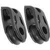 HOMOBABE Kit Stabilizzatore per Kayak Puleggia Rotante 2 Pezzi in Nylon Nero