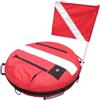 Hellery Boa per Immersioni Snorkeling Con, Rosso, Taglia Unica