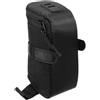 GANAZONO Borsa Posteriore Borsello Portaoggetti Nero in Nailon per Bicicletta Fissaggio Stabile e Installazione Facile per Mountain Bike e Bici da Strada