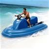 Generic Galleggiante motorizzato gonfiabile per piscina, moto d'acqua, elettrico, da cavalcare, con scooter subacqueo da 500 W/700 W, doppia pinna staccabile per divertimento estivo