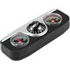 Generic Bussola Multifunzione, Bussola di Navigazione con Montaggio su Cruscotto 3 in 1 con Termometro Igrometro Angolo di Visione Regolabile 104 × 43 × 37 Mm per Viaggi Sul Cruscotto di Auto, (Come