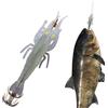 Generic Jig Pesca per calamari multiganci che si illuminano al buio | Esca artificiale per gamberetti per principianti professionisti padri mariti canoa da spiaggia molo