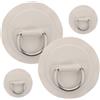 HOMOBABE Fibbia in Plastica per Tavola Paddle, 4 Pezzi | Pvc, Fissaggio Rapido e Ordine del Ponte, per Tavole e Sacche Stagne, Set Nautico