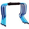 Xgdsnly 5 Pezzi Ostacolo in Plastica con Maniglia Antiurto Ostacoli da Allenamento Leggero per Atleti, Blu Cielo, 40cm