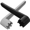 TOGEVAL Chiave per Valvola Aria Accessorio per Riparazioni Rapide 2 Pezzi 6/8 Scanalature in PP per Kayak Gonfiabile e Gommone e Uso in Avventure e Vacanze al Mare