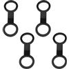 Wiffe 4Pcs Silicone Snorkels Strap Keeper Immersioni Universali Clip Snorkels Strap Keeper Tubo Titolare Immersione Accessorio Silicone