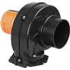 Seaflo In Line Bilge Air Blower 130CFM Boat Black Ventilation Marine 12V 2.5AMP by SEAFLO