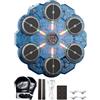 Macchina da Boxe Musicale Luce LED da Parete 9 Velocità Interattiva