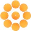 JOINPAYA 50 Pezzi Palline da Allenamento per Ping Pong con Fori e Tappi in Silicone Arancione, Palline da Ping Pong da Allenamento con Design a Sospensione e Stabilità Migliorata