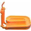 Gralara Posizionatore Automatico di Palle da Biliardo Stampato in 3D Accessorio Sportivo Compatto e Portatile per Principianti, Allenamento, Arancione, Senza Cuciture