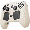 Hzxkqmil Custodia Protettiva Silicone Cover per Steam Controller 2 2026 | Custodia Morbida Grip Copertura Protettiva Protezione Totale Accessori per Steam Controller 2026 (2ª Generazione), Bianco
