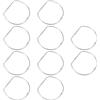 20 Pcs Tenditore A Fogli Mobili Anelli Per Raccoglitori Legatura Foglie Sciolte