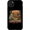 Visit the Shisa Factory Store Custodia per iPhone 11 Pro Max Souvenir di viaggio del riso di Soba Taco di Okinawa Shisa Food