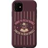 Faith & Purpose Christian Collective Custodia per iPhone 11 Carino Lettura Umorismo Libro Amante Ufficio Email Citazione