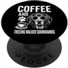 Funny Treeing Walker Coonhound And Coffe Caffè E Treeing Walker Coonhound PopSockets PopGrip Adesivo