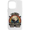 Lakelandwholesale1 Shirt Company Custodia per iPhone 14 Pro Max Plutone Never Forget 1930 2006 Retro Astronomia Grafica