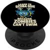 Funny Quote designs Imparare A Immersione Zombie Umorismo Avventura Subacquea PopSockets PopGrip Adesivo