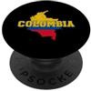 Colombia Patriotic Tees for Men Women Ki Colombia Flag Patriotic Colombian Pride Vintage Men Women PopSockets PopGrip Adesivo