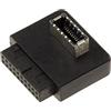 KALEA-INFORMATIQUE Adattatore USB 3.1 tipo A a 20 pin a connettore interno USB 3.0 USB3 a 19 pin femmina.