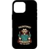 Dark Humor Vein Nurse Halloween Sarcasm Custodia per iPhone 16 Pro Max Laboratorio di sangue di estrazione del sangue divertente flebotomista vampiro gioco di parole