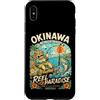 Visit the Shisa Factory Store Custodia per iPhone XS Max Okinawa Shisa Leone Pesca Oceano Avventura Viaggi Souvenir