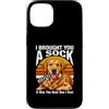 Dog Lover Owner Gifts Custodia per iPhone 13 Ti ho portato un calzino, era il migliore che avevo, cane