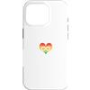fr-creations.com Custodia per iPhone 16 Pro Cuore/amore e orgoglio per autisti bandiera legamento