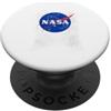 Nasa Classico logo della NASA invecchiato PopSockets PopGrip Adesivo