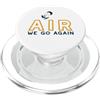 Whyitsme Design Divertente gioco di parole Kiteboarding Air We Go Again PopSockets PopGrip per MagSafe