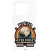 Lakelandwholesale1 Shirt Company Custodia per iPhone 15 Pro Plutone Never Forget 1930 2006 Retro Astronomia Grafica